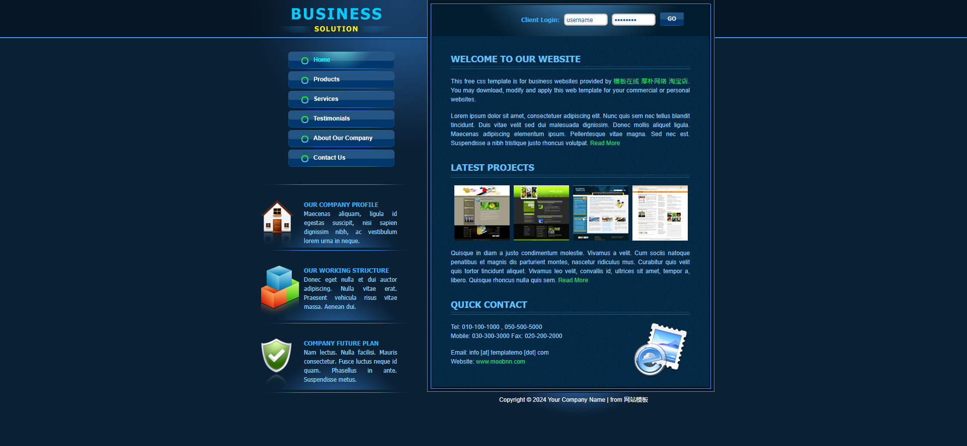Business Solution Template, Free Web Template, Web.png