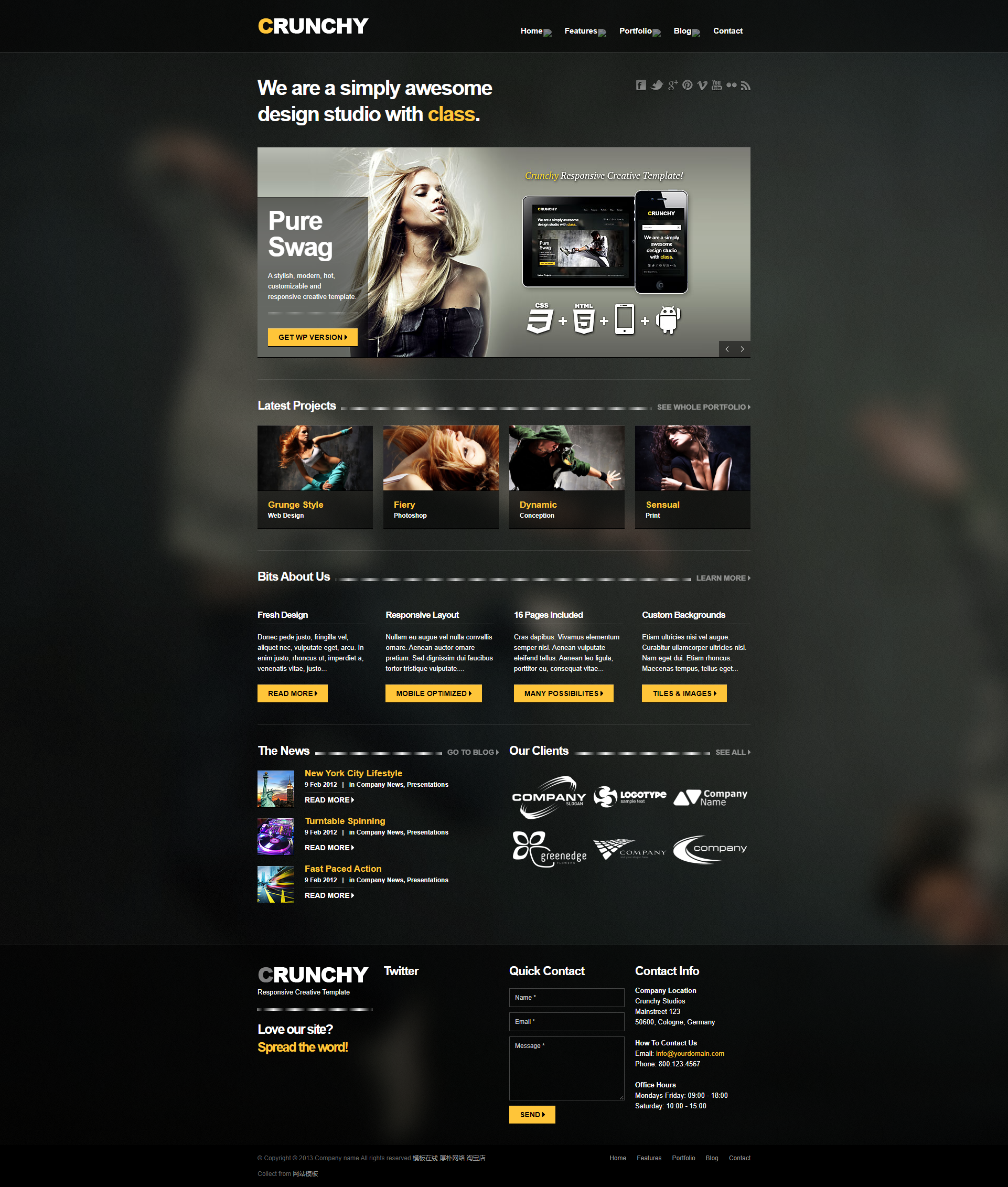 Crunchy Responsive Creative Template.png