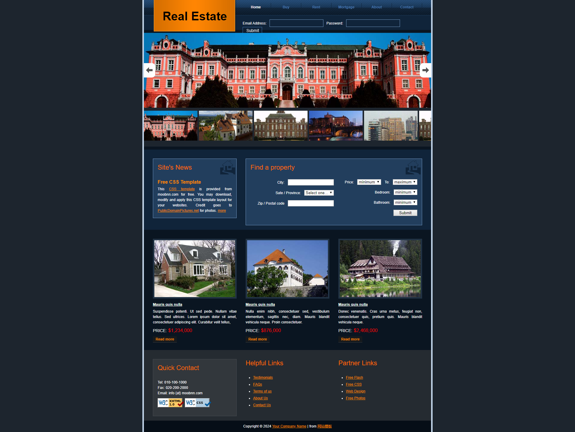 Real Estate - Free CSS Template.png