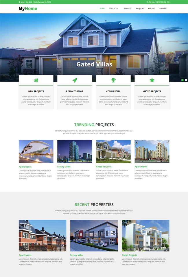 别墅中介公司网站模板是一款绿色清爽的房地产中介公司网站模板下载。.jpg.jpg