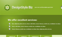 商务企业网站CSS模板40_商务 企业 绿色 漂亮 精品 水晶 大...