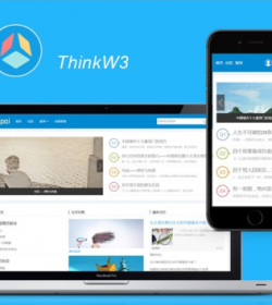 免费phpwind ThinkW3整站响应式源码下载