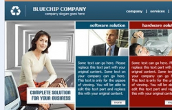 商务企业网站CSS模板