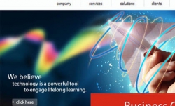 商务企业网站CSS模板22_商务 企业 红色 大图 科技 彩色