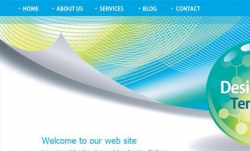 商务企业网站CSS模板41_商务 企业 绿色 蓝色 漂亮 精品 水...