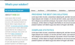 商务企业网站CSS模板63_商务 企业 白色 简单 博客