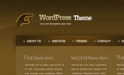 商务企业网站CSS模板32_商务 企业 棕色 漂亮 渐变 整体色