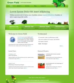 绿色小清晰健康行业网站模板_绿色 整体色 整站 幻灯 健康...